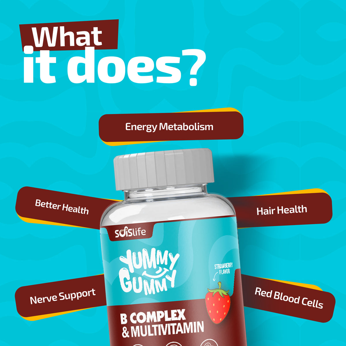 Yummy Gummy B Complex & Multivitamin