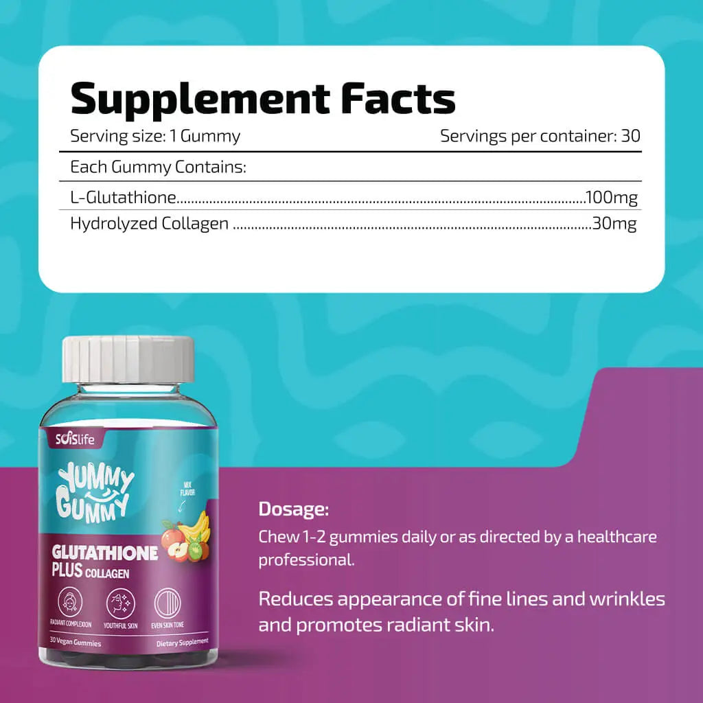 Yummy Gummy Glutathione Plus – Collagen